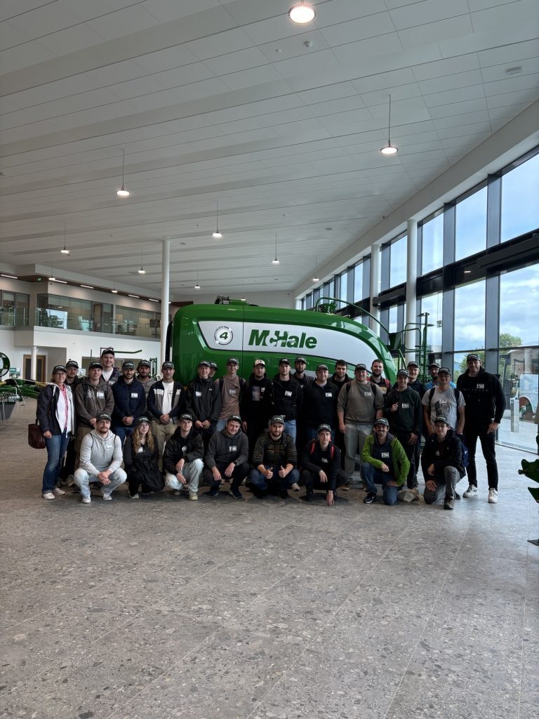 German engineering students at McHale